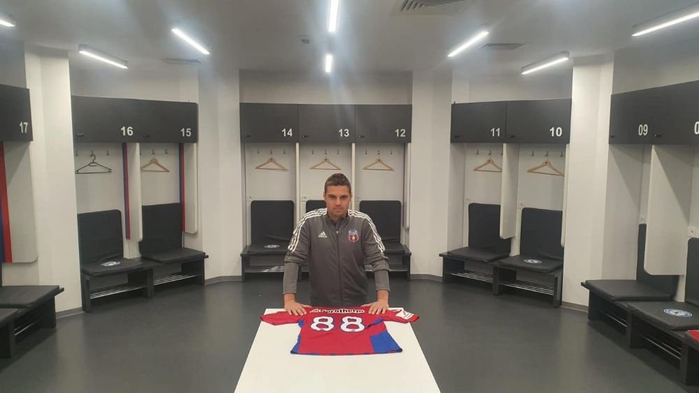 Adi Popa, prezentat oficial la CSA Steaua. Primele imagini cu fotbalistul și numărul purtat pe tricou_4