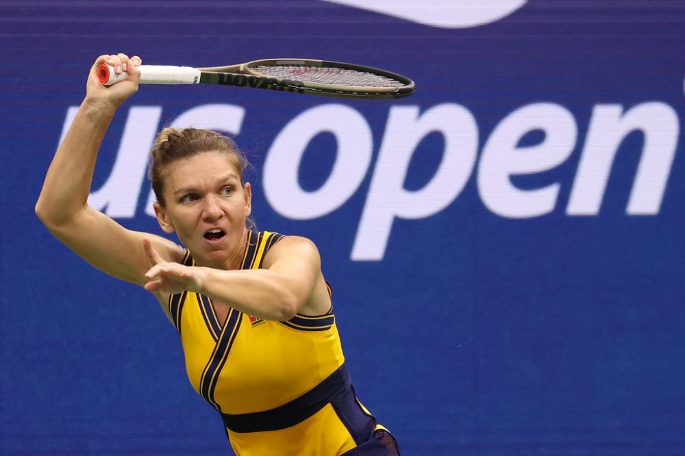 Simona Halep a terminat mai repede luna de miere și a revenit pe teren. Partener surpriză la antrenamente_8