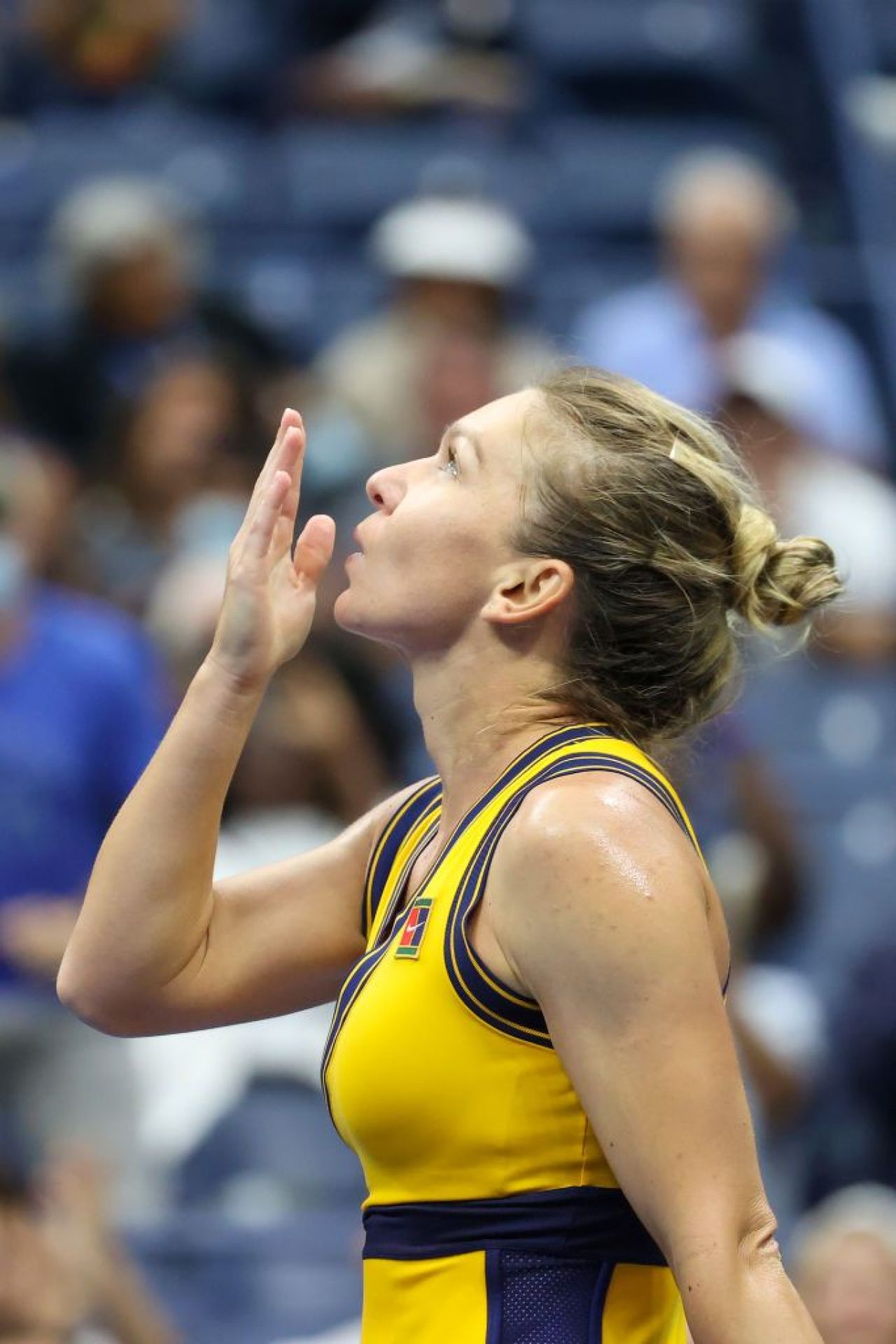 Simona Halep a terminat mai repede luna de miere și a revenit pe teren. Partener surpriză la antrenamente_9
