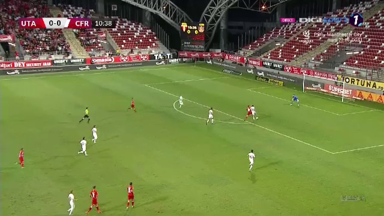 UTA Arad - CFR Cluj 0-1 | Victorie la limită pentru campioana României după super-golul lui Chipciu! Prima înfrângere pentru UTA pe teren propriu _5