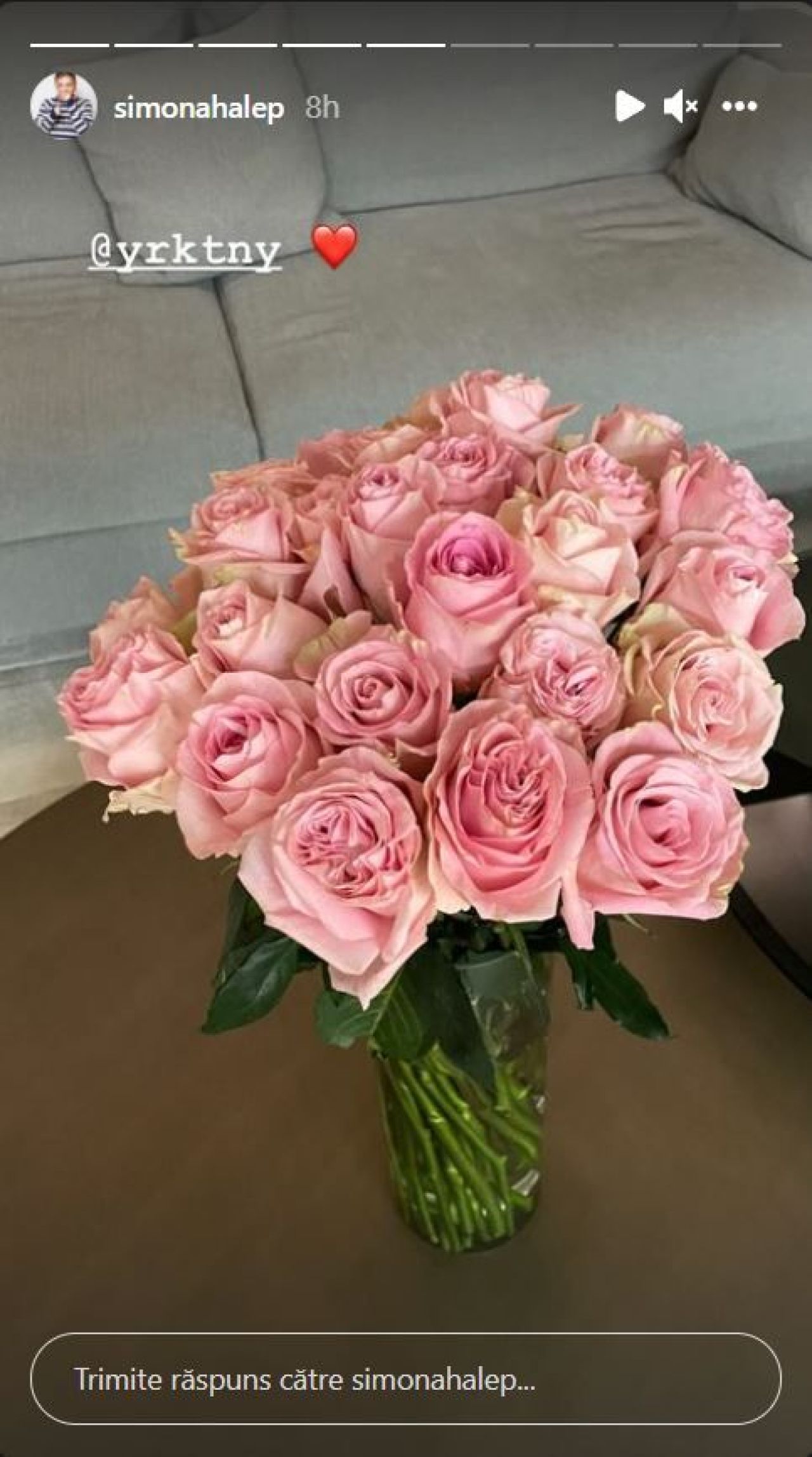 La 30 de ani împliniți, Simona Halep a primit cel mai mare buchet de flori din partea soțului Toni Iuruc: cu cine s-a pozat de ziua ei_3