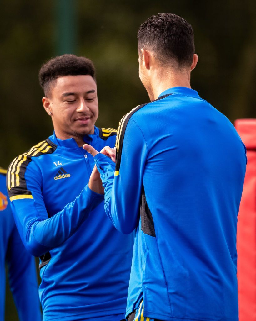 Imagine spectaculoase de la antrenamentul lui United! Ronaldo a primit „lecții” de la Jesse Lingard_1