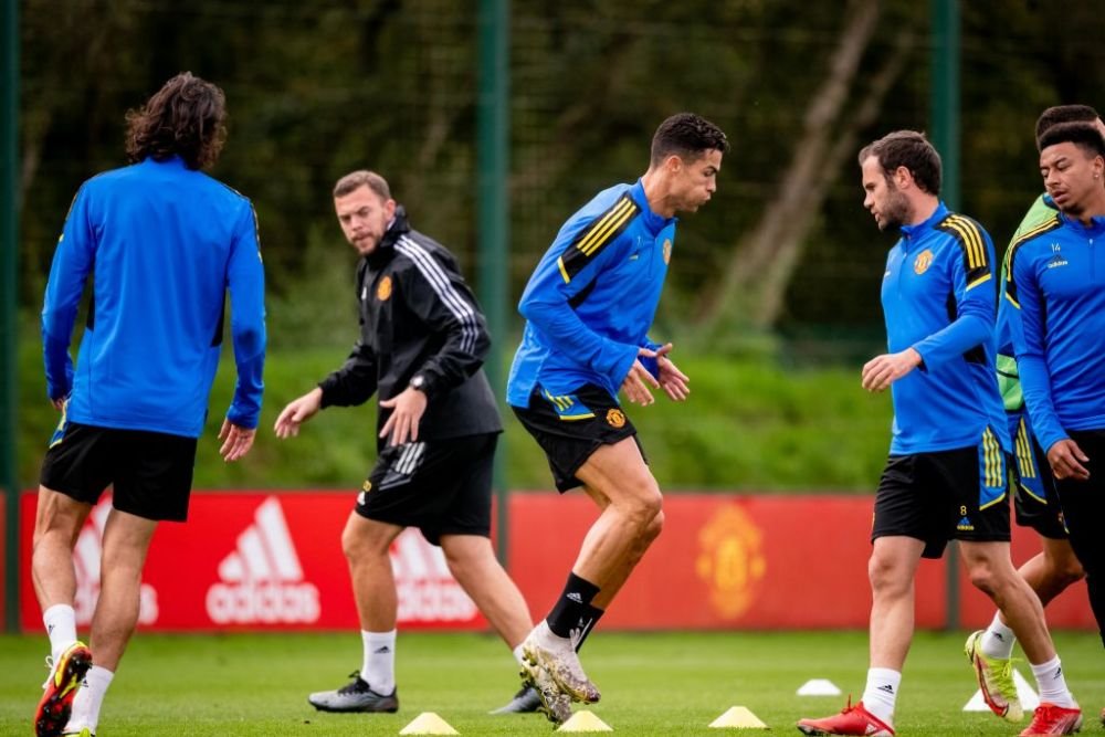 Imagine spectaculoase de la antrenamentul lui United! Ronaldo a primit „lecții” de la Jesse Lingard_3