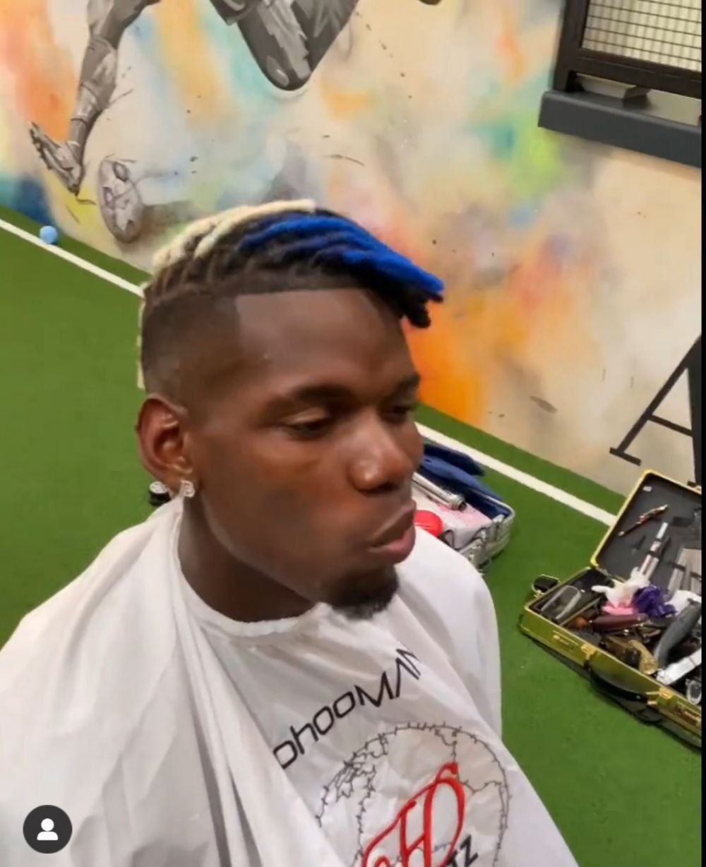 Pogba și-a schimbat look-ul înaintea duelului cu Villarreal din Champions League! Cum a apărut mijlocașul _3