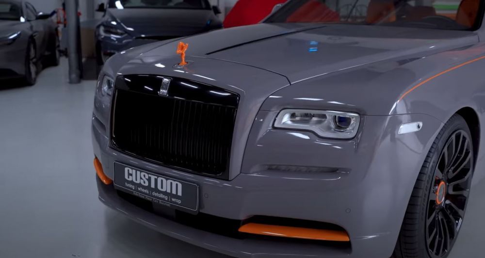 E mașină sau navă spațială?! Rădoi și-a tunat Rolls Royce-ul și arată impecabil! Cum și-a modificat mașina _8