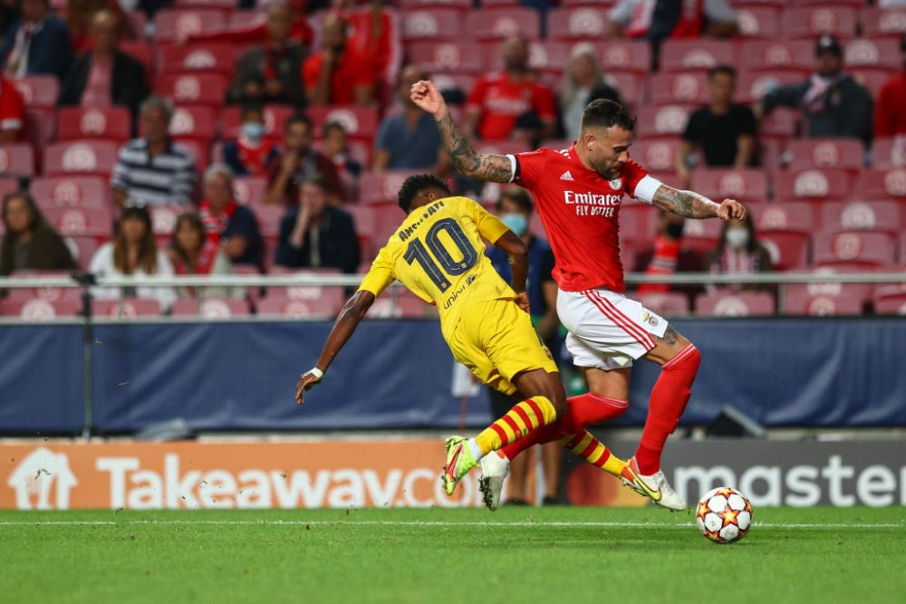 Otamendi l-a umilit pe Ansu Fati după un duel! Ce a putut să îl întrebe pe decarul Barcelonei _3