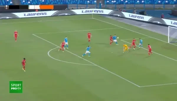 Spectacol făcut de Napoli! Au deschis scorul după doar 11 secunde
