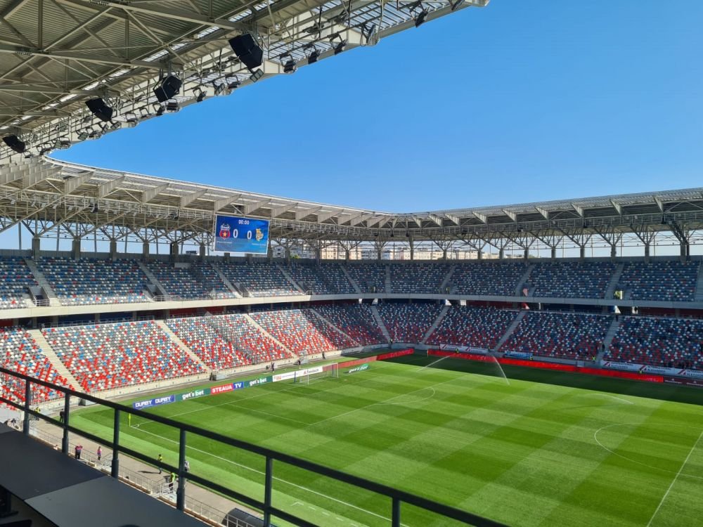Fanii Stelei s-au ținut de cuv&acirc;nt! Motivul pentru care tribunele au fost goale pe stadionul din Ghencea&nbsp;