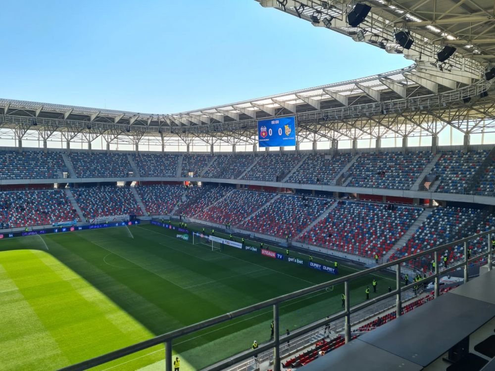 Fanii Stelei s-au ținut de cuvânt! Motivul pentru care tribunele au fost goale pe stadionul din Ghencea _3