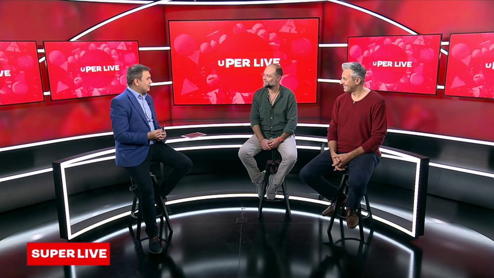 SuperLive cu Mironică, Alex Conovaru și Florin Caramavrov, pe Facebook Sport.ro