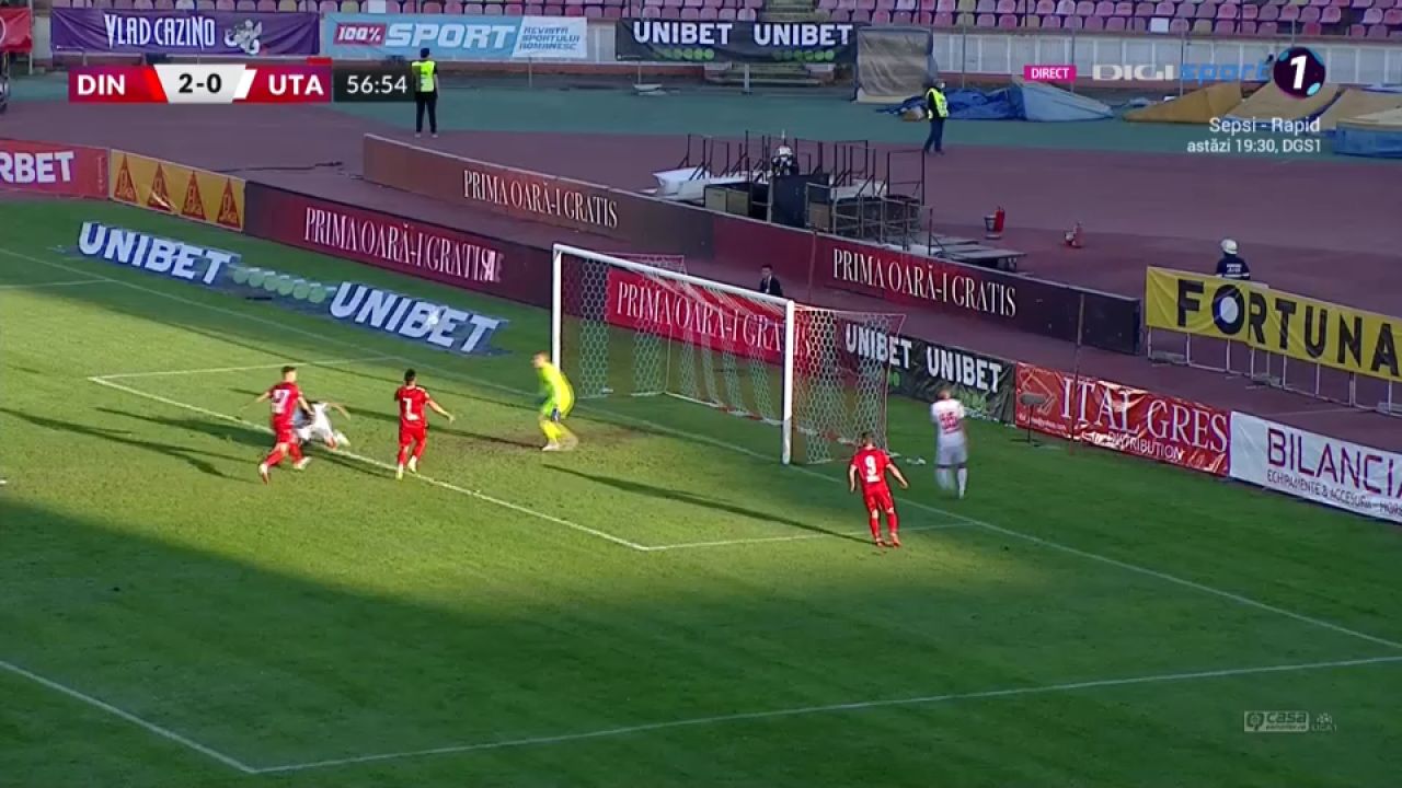 UTA Arad, egal cu Dinamo obținut în ultimele secunde. Dubla lui Miculescu strică sărbătoarea din Ștefan cel Mare _12