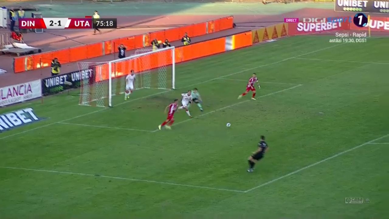 UTA Arad, egal cu Dinamo obținut în ultimele secunde. Dubla lui Miculescu strică sărbătoarea din Ștefan cel Mare _16