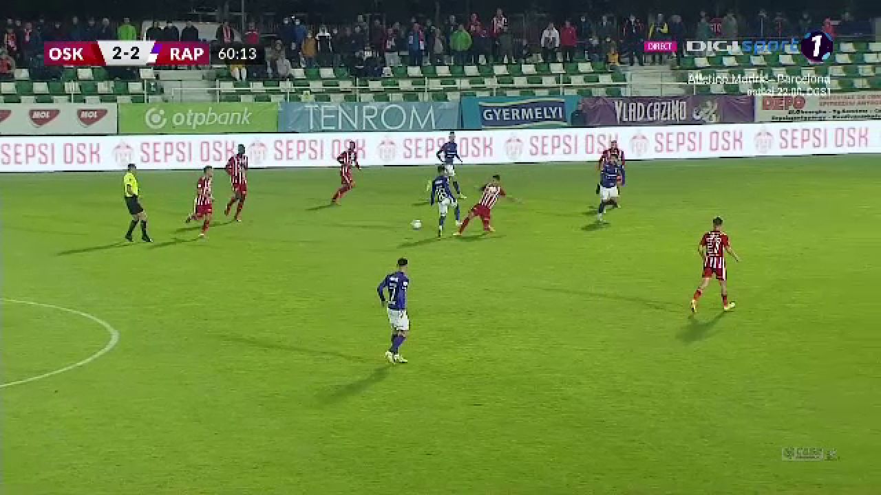 Sepsi OSK - Rapid 2-2 | Patru meciuri fără victorie pentru echipa lui Iosif! Super-gol înscris de Luckassen pentru covăsneni _16