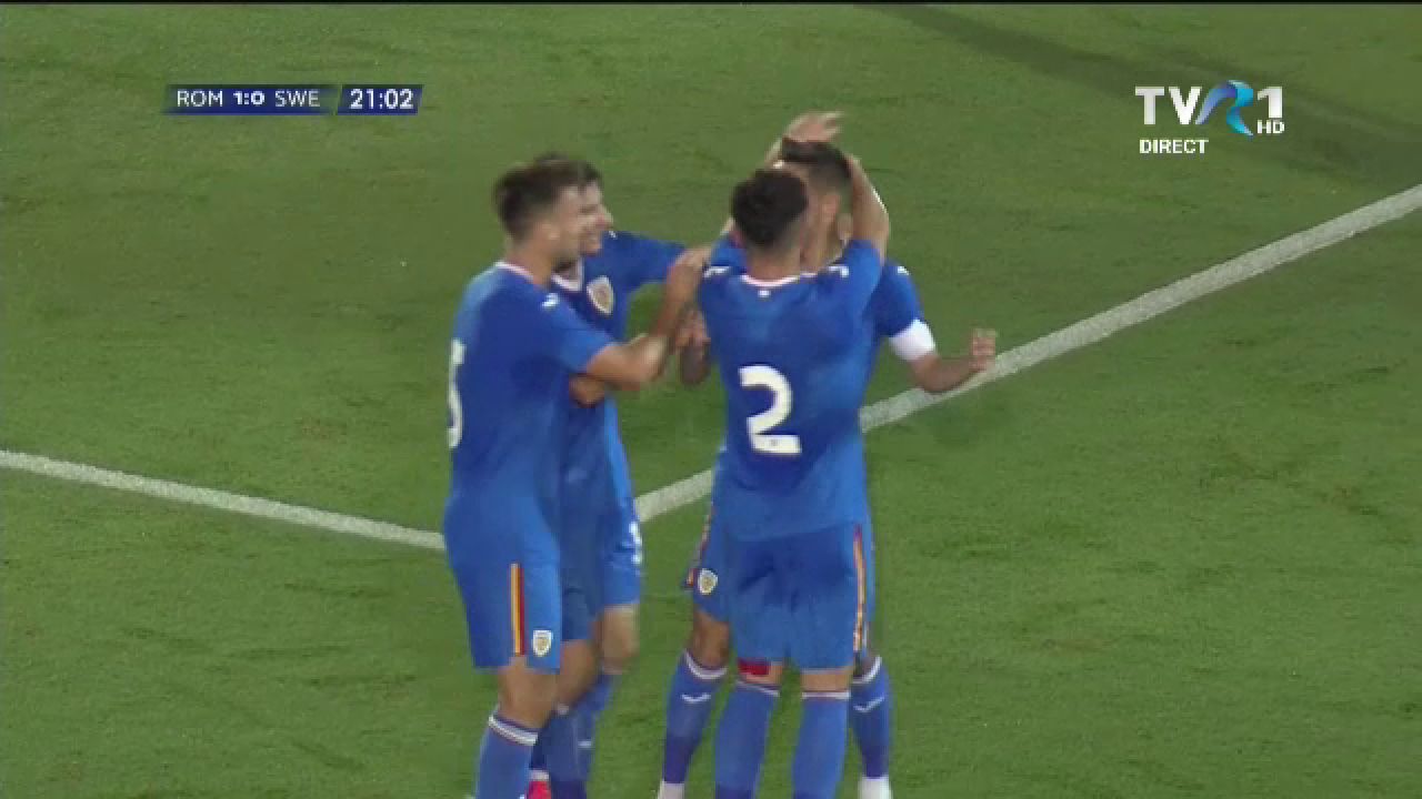 România U21 - Suedia U20 1-0 | Execuția lui Cîmpanu îi aduce prima victorie lui Bratu la naționala mică _12