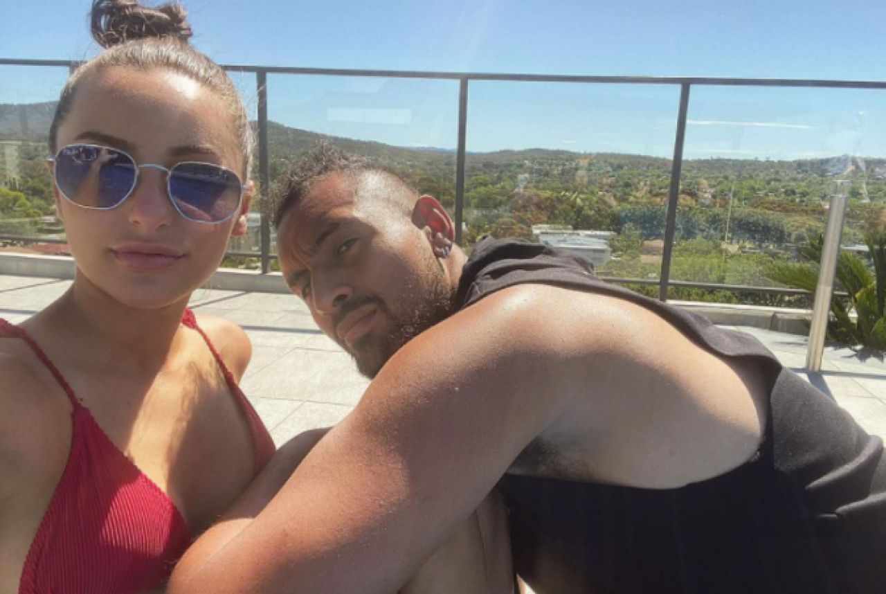 Doar poliția i-a mai putut separa pe Nick Kyrgios și iubita sa în carantină: ce au putut să facă într-un hotel din Adelaide_1
