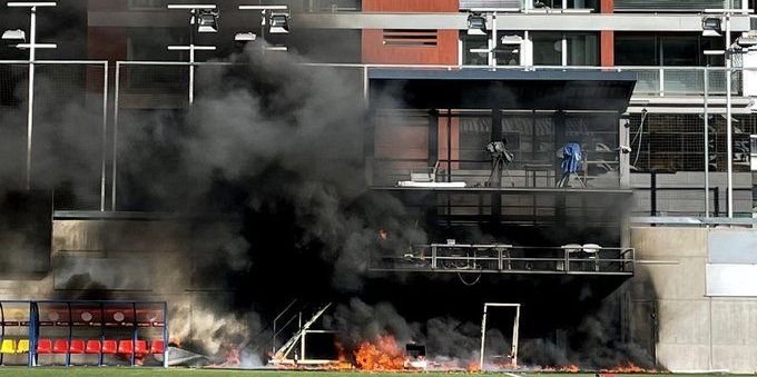 Panică pentru Kane&co! Arena din Andorra a luat foc la ceva timp după antrenamentul Angliei_4