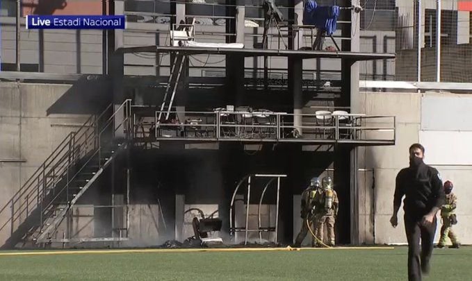 Panică pentru Kane&co! Arena din Andorra a luat foc la ceva timp după antrenamentul Angliei_7