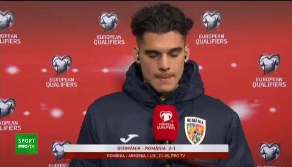 "Pentru România, mereu!". Mesajul impresionant transmis de Ianis Hagi după bijuteria de gol marcată cu Germania