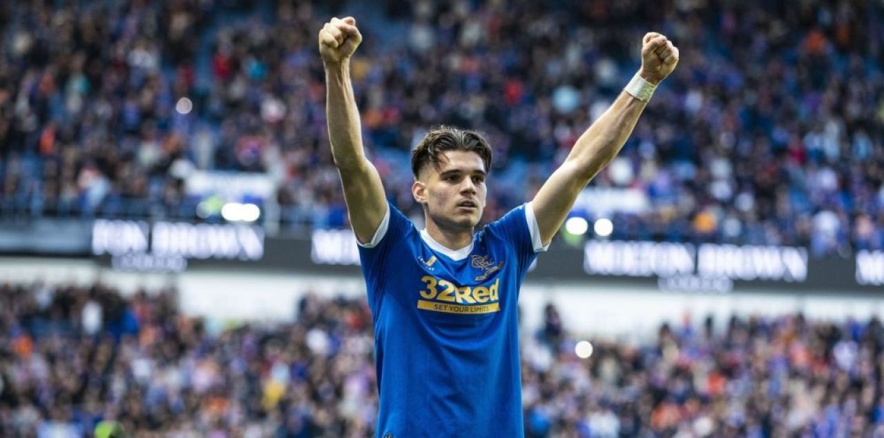 ”Arma secretă” a lui Gerrard! Ianis Hagi, gol după nici 20 de minute în meciul cu Brondby_1