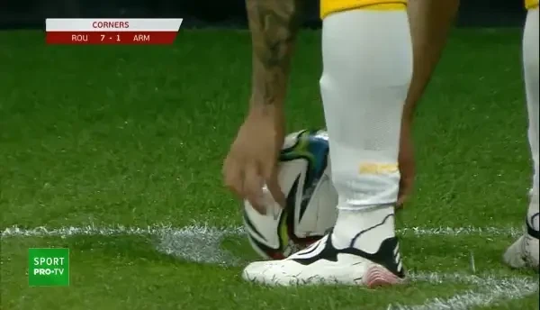 OCAZIE ARMENIA! Haroyan reia cu capul după o centrare din corner, dar Niță reușește să rețină