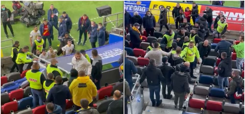 Bătaie &icirc;n tribunele stadionului Steaua la finalul meciului Rom&acirc;nia - Armenia. Ce s-a &icirc;nt&acirc;mplat&nbsp;