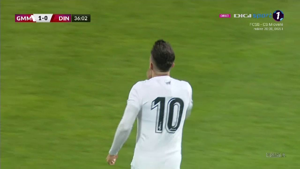 Gaz Metan - Dinamo 2-1 | ”Câinii” pierd și la Mediaș. Ronaldo Deaconu, două execuții superbe_11