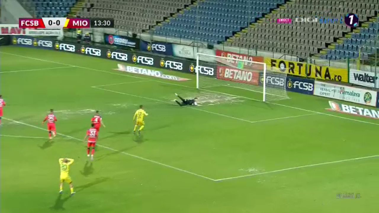 FCSB - CS Mioveni 3-0 | Fără Iordănescu pe bancă, FCSB obține a cincea victorie consecutivă și urcă pe locul doi _7
