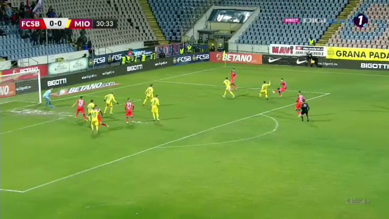 FCSB - CS Mioveni 3-0 | Fără Iordănescu pe bancă, FCSB obține a cincea victorie consecutivă și urcă pe locul doi _9