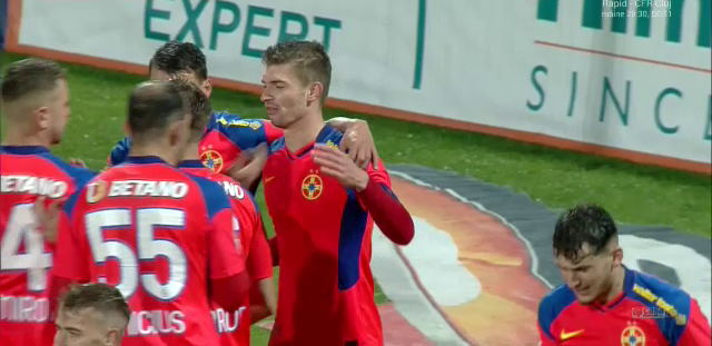 FCSB - CS Mioveni 3-0 | Fără Iordănescu pe bancă, FCSB obține a cincea victorie consecutivă și urcă pe locul doi _16