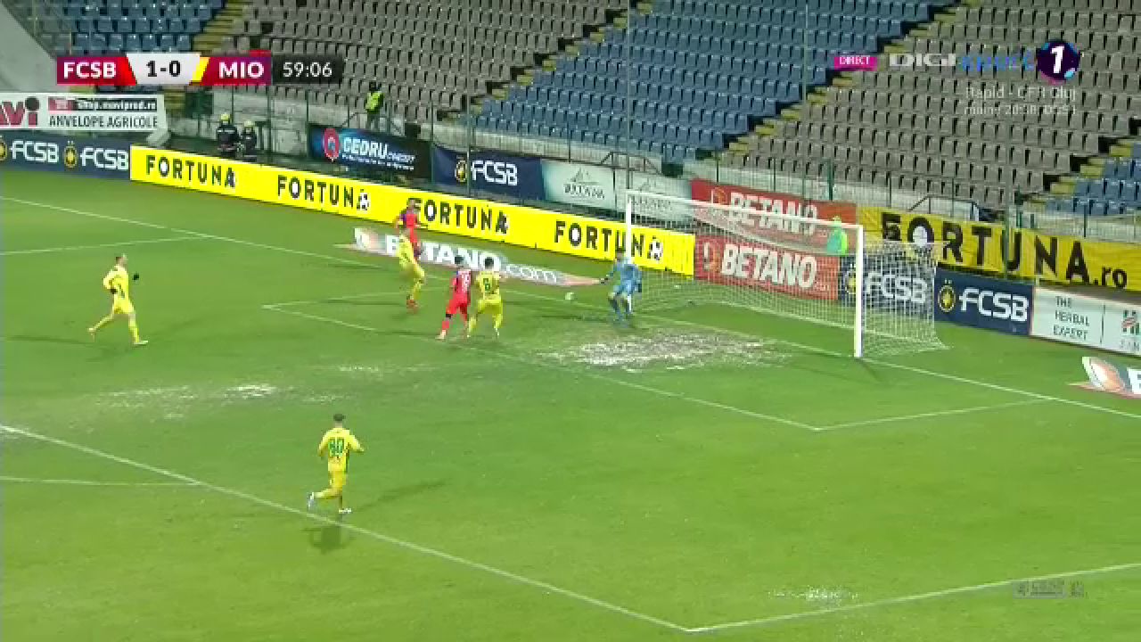 FCSB - CS Mioveni 3-0 | Fără Iordănescu pe bancă, FCSB obține a cincea victorie consecutivă și urcă pe locul doi _18