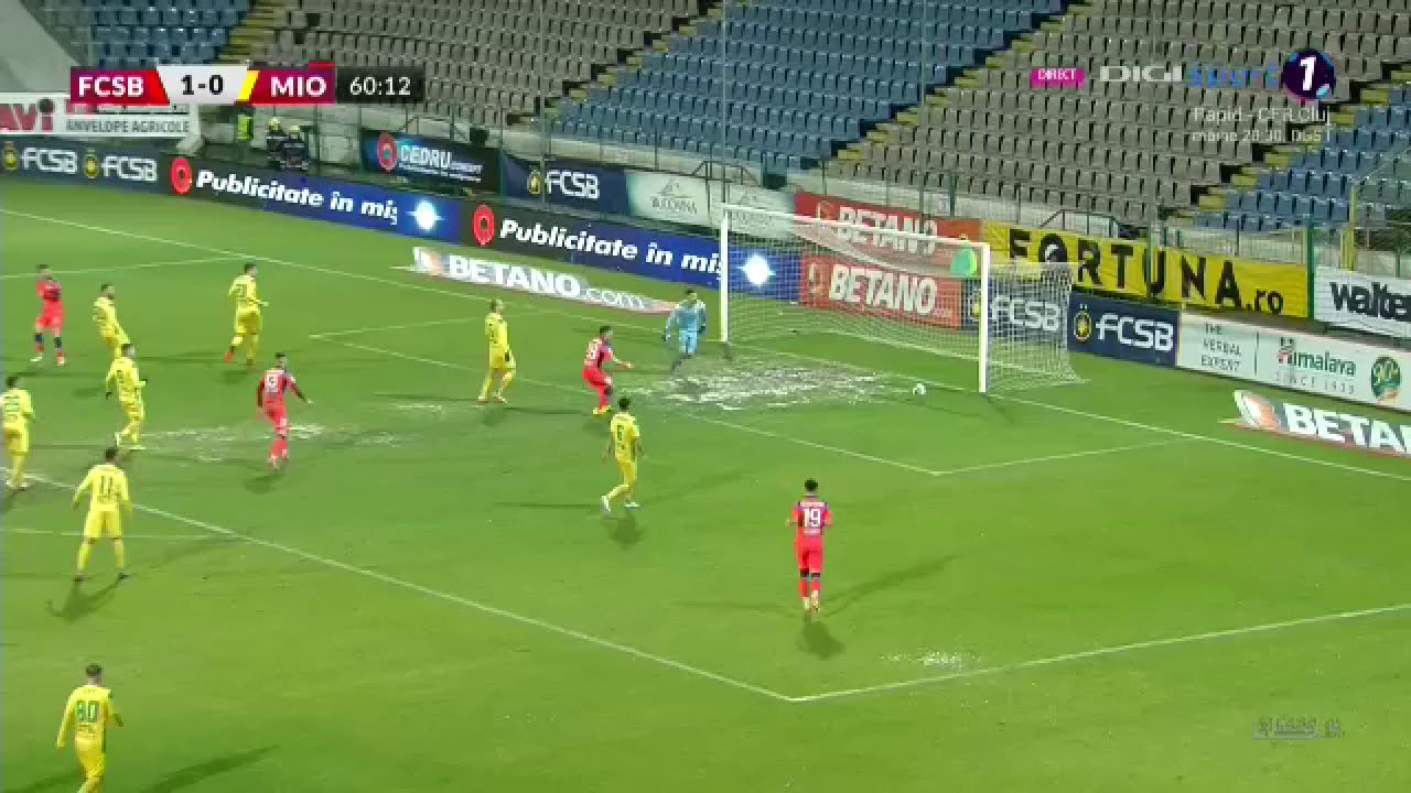 FCSB - CS Mioveni 3-0 | Fără Iordănescu pe bancă, FCSB obține a cincea victorie consecutivă și urcă pe locul doi _19