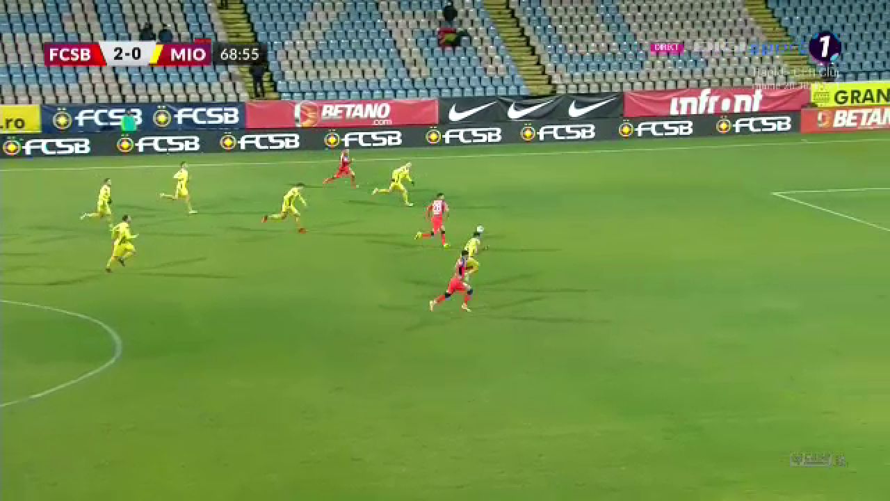 FCSB - CS Mioveni 3-0 | Fără Iordănescu pe bancă, FCSB obține a cincea victorie consecutivă și urcă pe locul doi _23