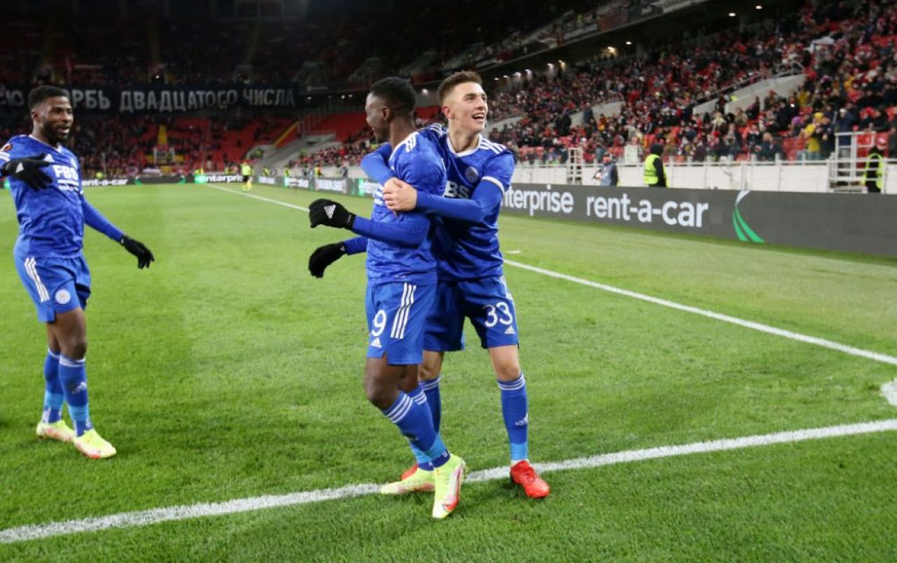 Eroul de la Moscova! Patson Daka, 4 goluri în Europa League în victoria lui Leicester cu Spartak Moscova _3