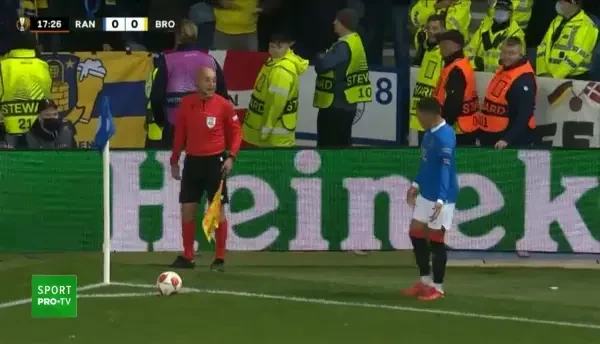 GOOOOOOL RANGERS! Balogun deschide scorul din centrarea lui Tavernier!