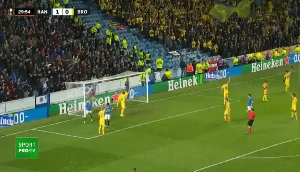 GOOOOOOL RANGERS! Roofe dublează avantajul gazdelor cu o execuție individuală!