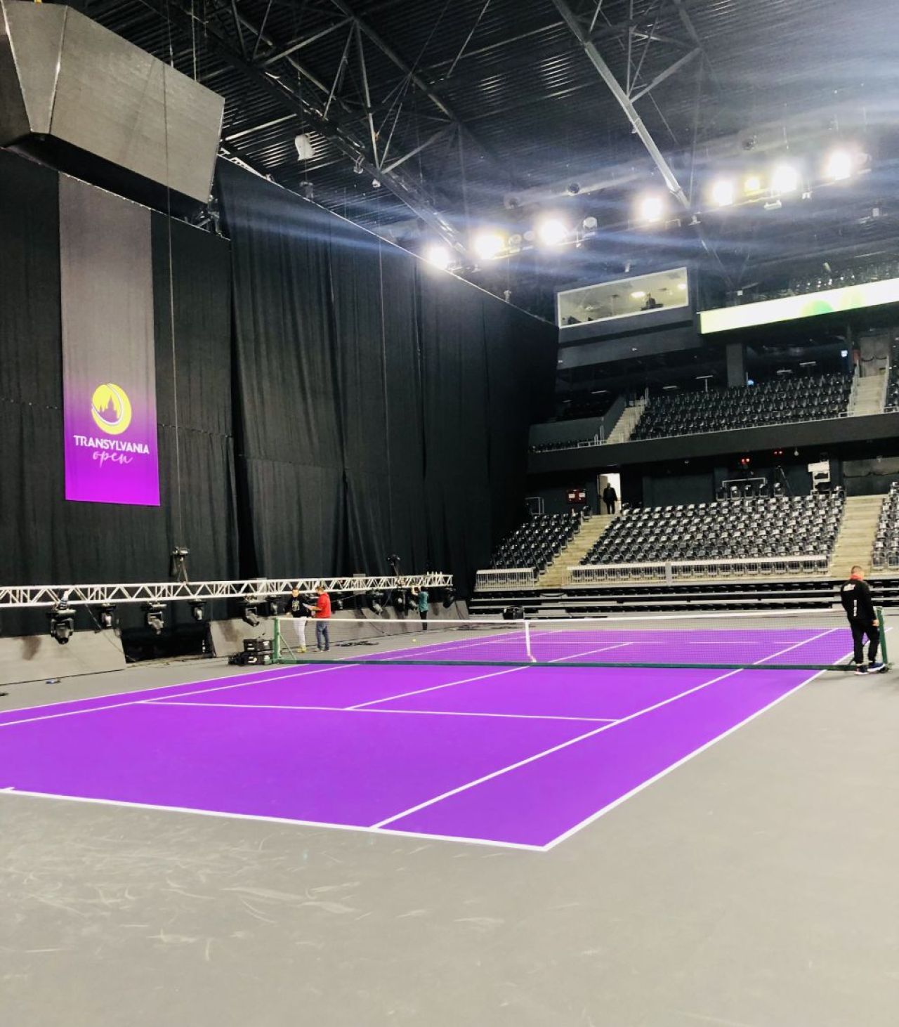 Arena BT din Cluj-Napoca, gata să le primească pe Simona Halep, Emma Răducanu și Garbine Muguruza: cum arată sala acum_1