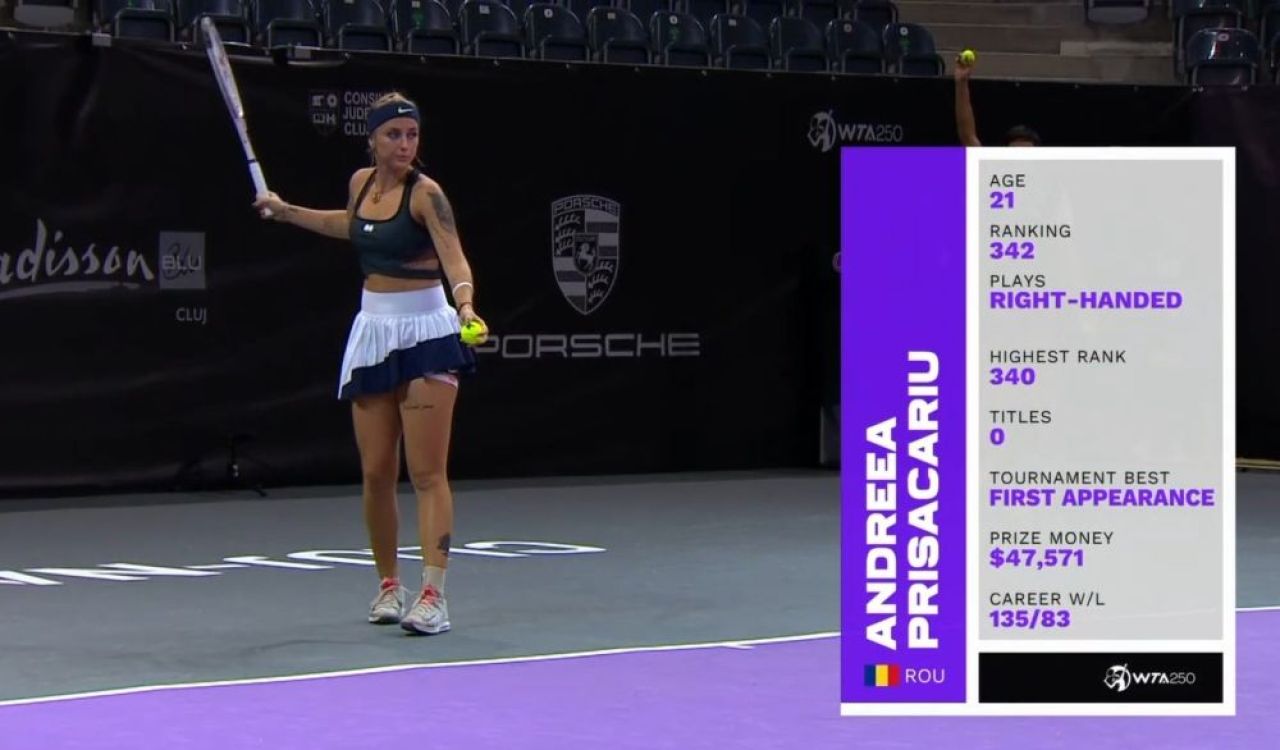 Andreea Prisăcariu, apariție electrică la Transylvania Open: cum și-a făcut intrarea pe terenul de joc_1