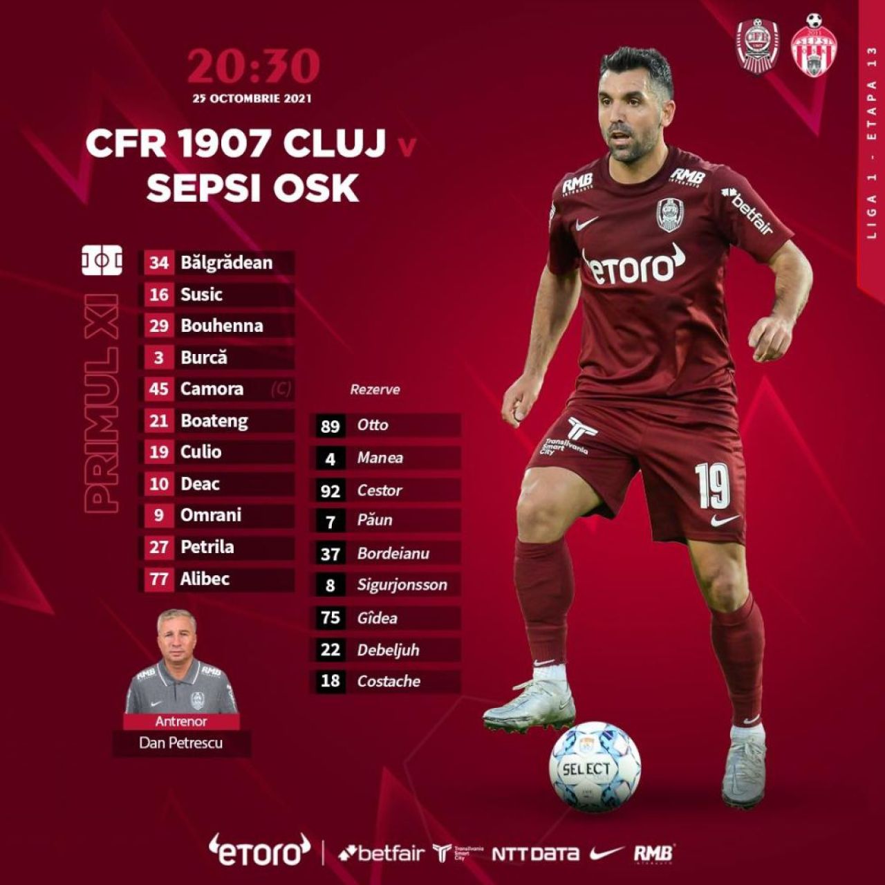 CFR Cluj - Sepsi 2-0 | Bouhenna și Culio au adus victoria în Gruia! Două înfrângeri consecutive pentru Bergodi_2