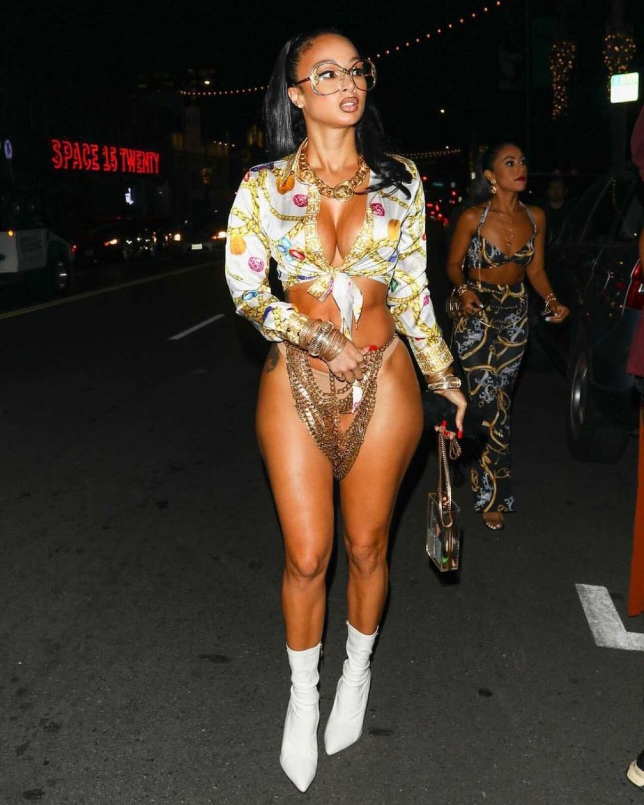 Draya Michele, apariție incendiară la o petrecere. A purtat o ținută după care toți au întors capul _5