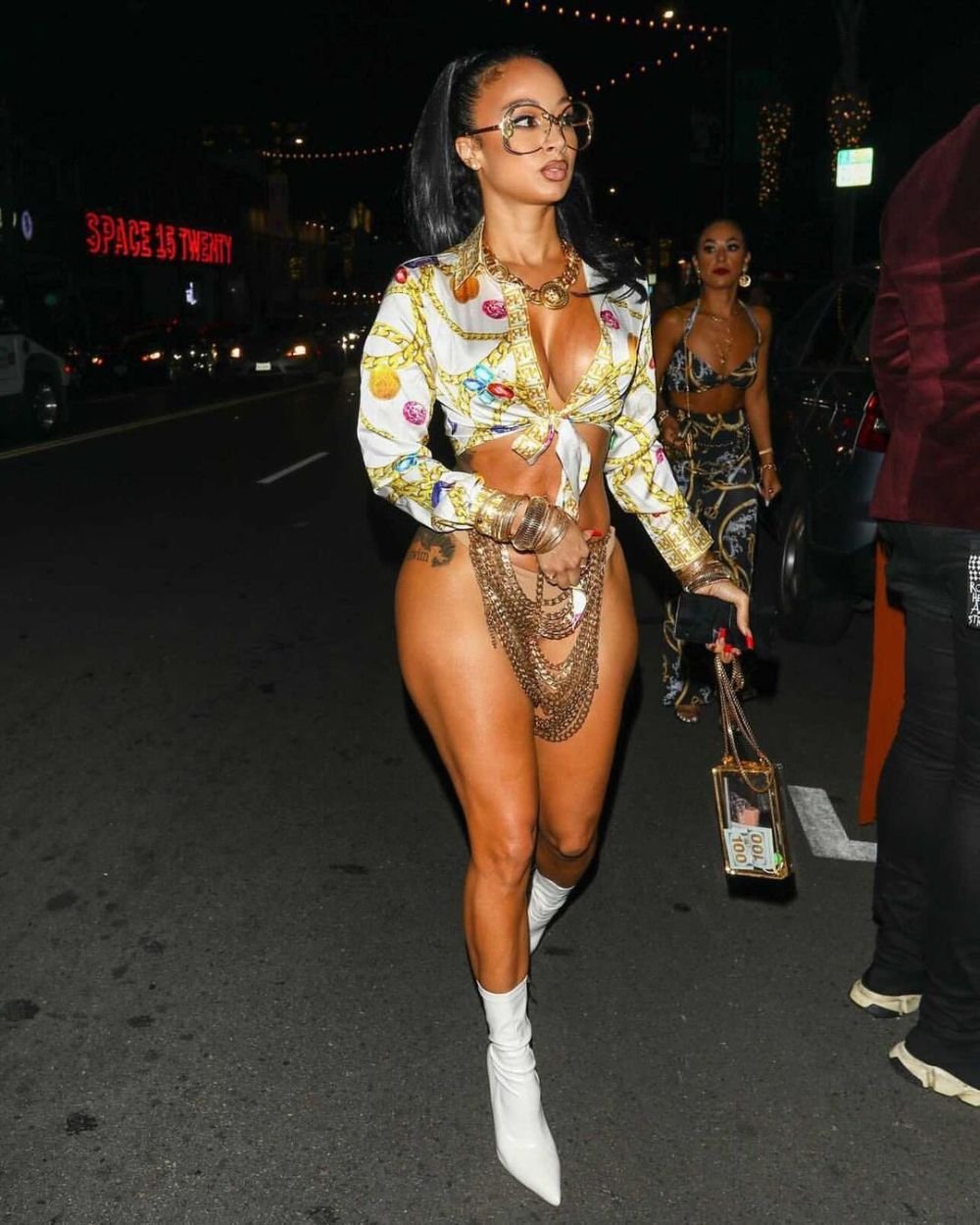 Draya Michele, apariție incendiară la o petrecere. A purtat o ținută după care toți au întors capul _6