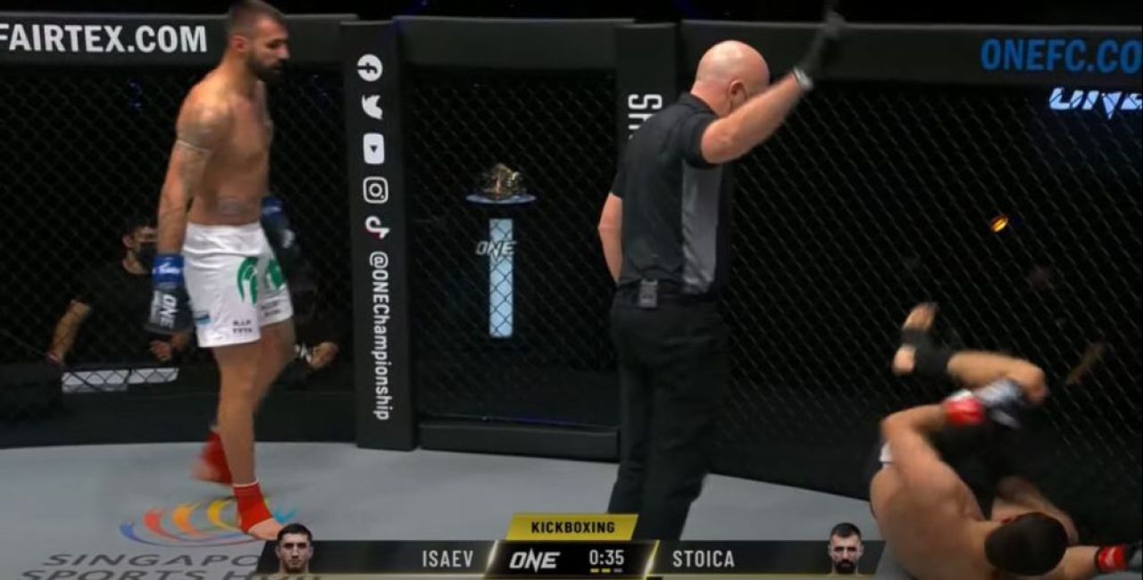 Bogdan Stoica, debut cu înfrângere în ONE Championship, deși și-a trimis adversarul la podea. KO spectaculos_1