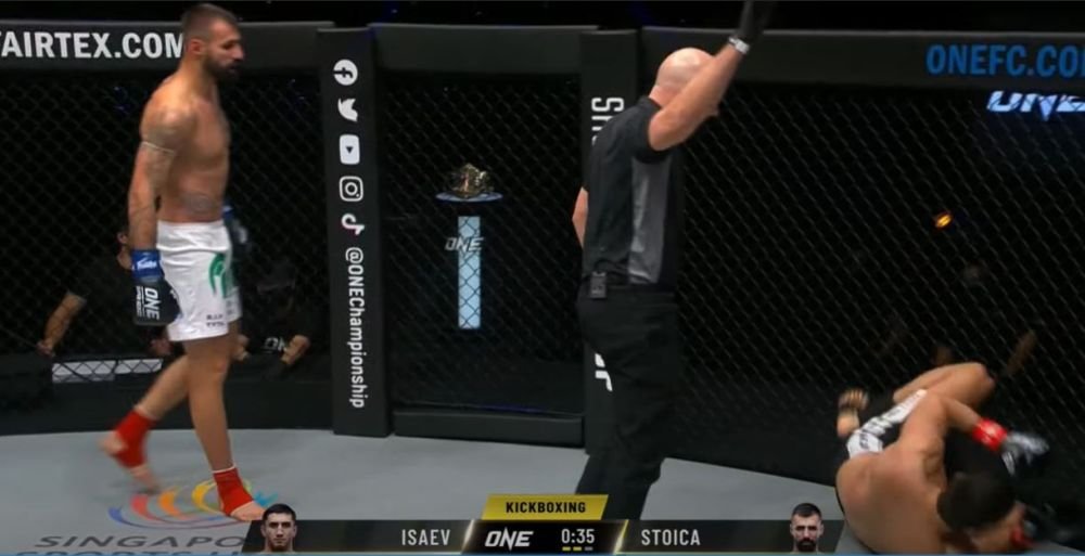 Bogdan Stoica, debut cu înfrângere în ONE Championship, deși și-a trimis adversarul la podea. KO spectaculos_4