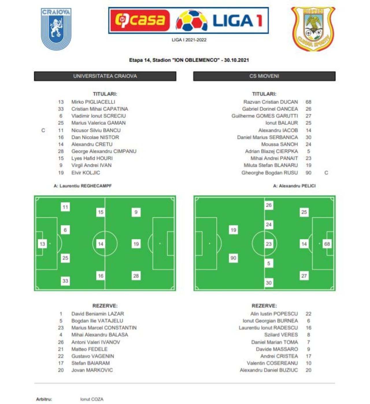 Univ. Craiova - CS Mioveni, 5-2. A fost spectacol total în Bănie! Ivan a făcut meciul carierei. Markovic, gol superb_2