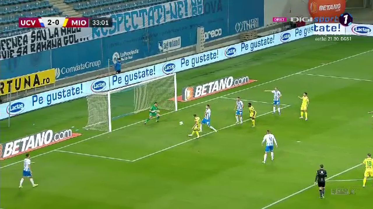 Univ. Craiova - CS Mioveni, 5-2. A fost spectacol total în Bănie! Ivan a făcut meciul carierei. Markovic, gol superb_8