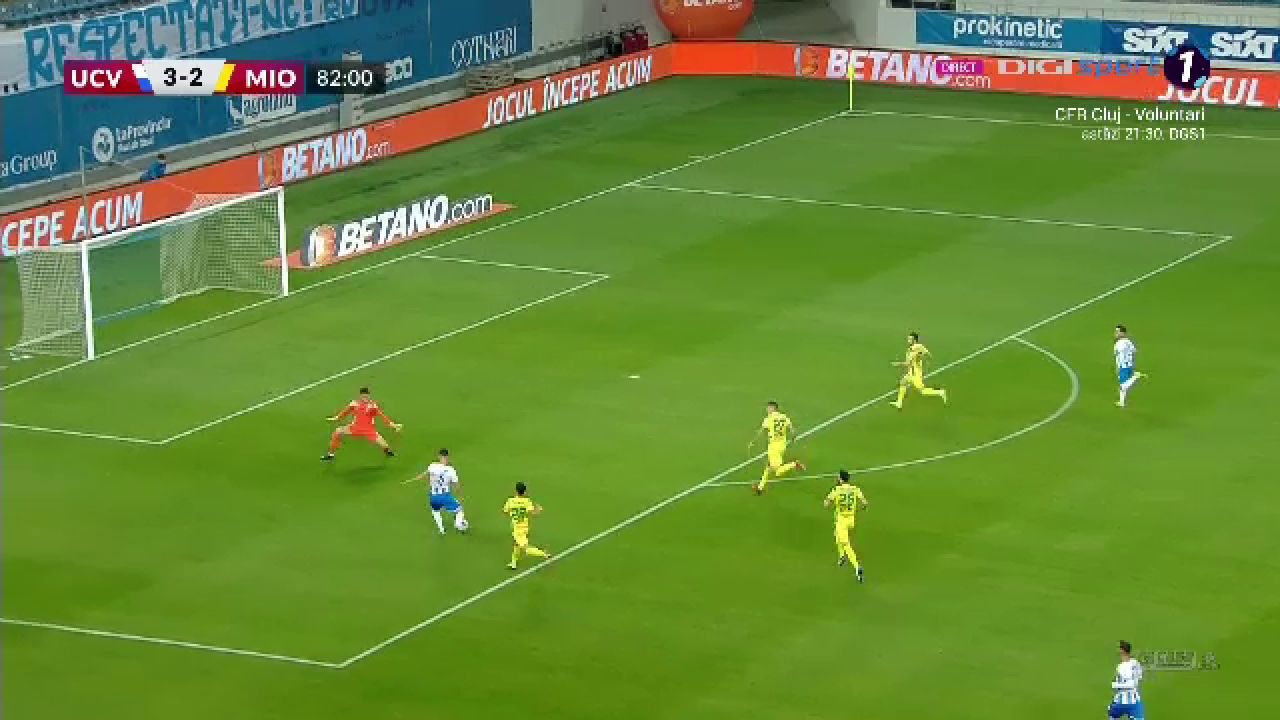 Univ. Craiova - CS Mioveni, 5-2. A fost spectacol total în Bănie! Ivan a făcut meciul carierei. Markovic, gol superb_11