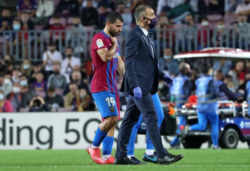 Kun Aguero, direct la spital după ce nu a mai putut continua meciul cu Alaves! Comunicatul oficial al clubului _4