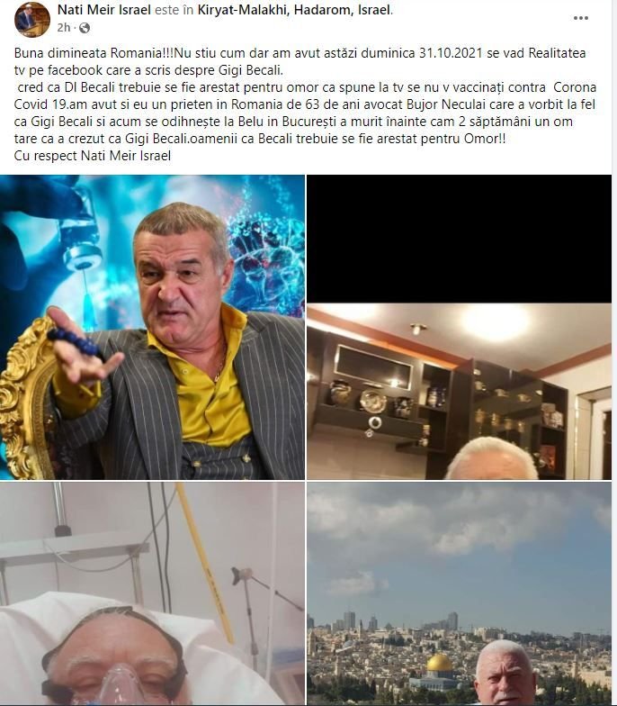 Îl acuză pe Becali de omor și cere arestarea acestuia! Un om de afaceri, deranjat de campania dusă de Becali_4