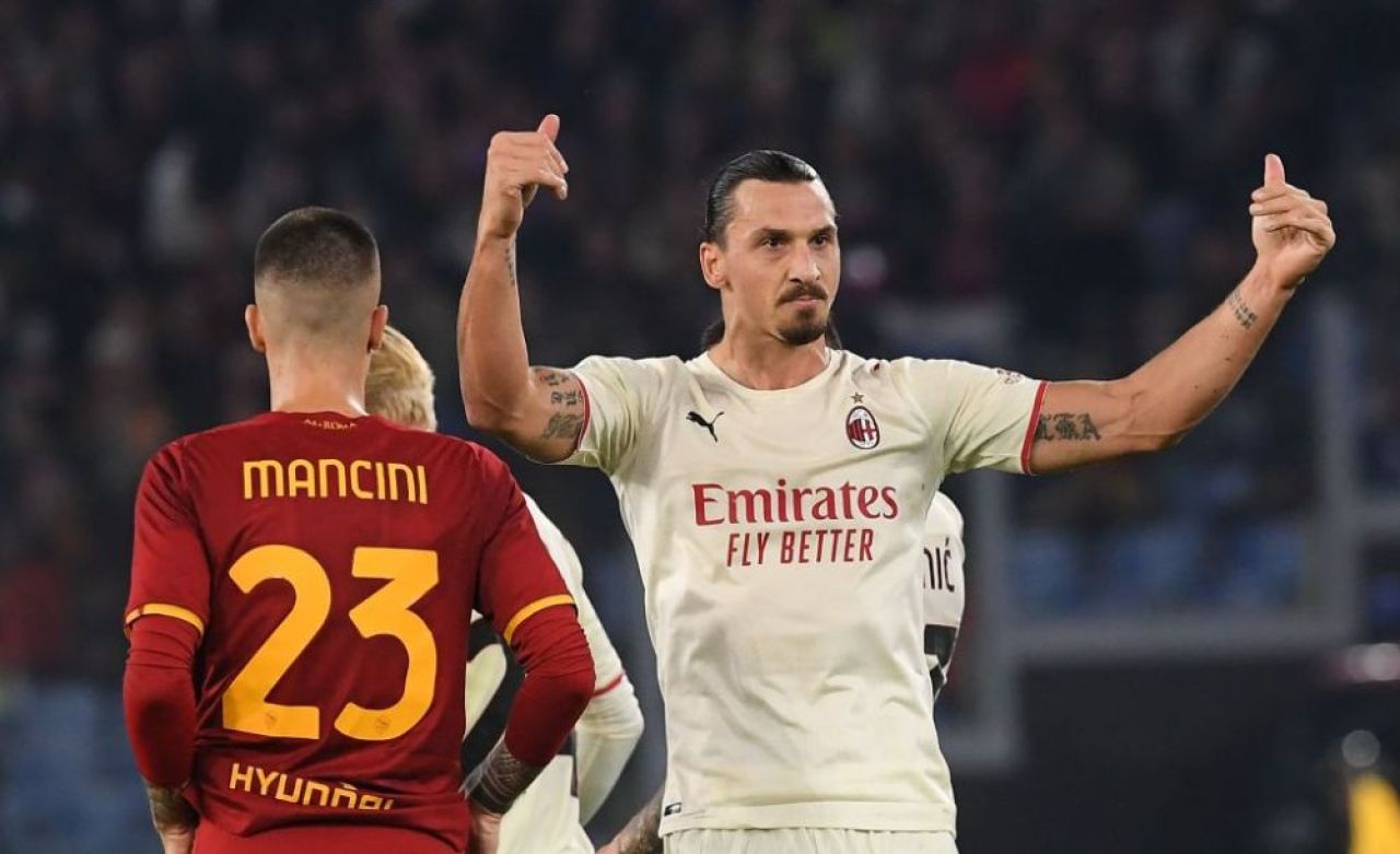 Zlatan încă poate! :) 400 de goluri la 40 de ani! A înscris din lovitură liberă împotriva Romei lui Mourinho _9