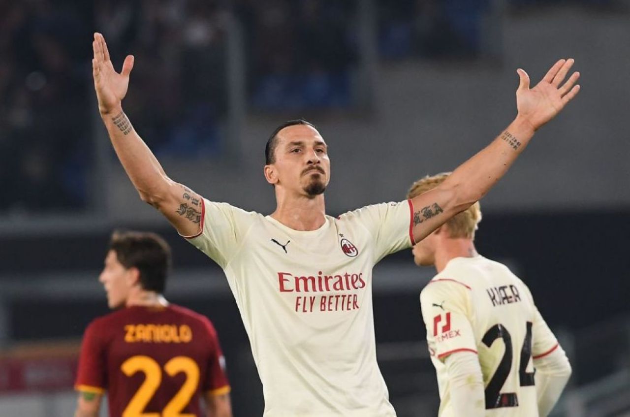 Zlatan încă poate! :) 400 de goluri la 40 de ani! A înscris din lovitură liberă împotriva Romei lui Mourinho _13