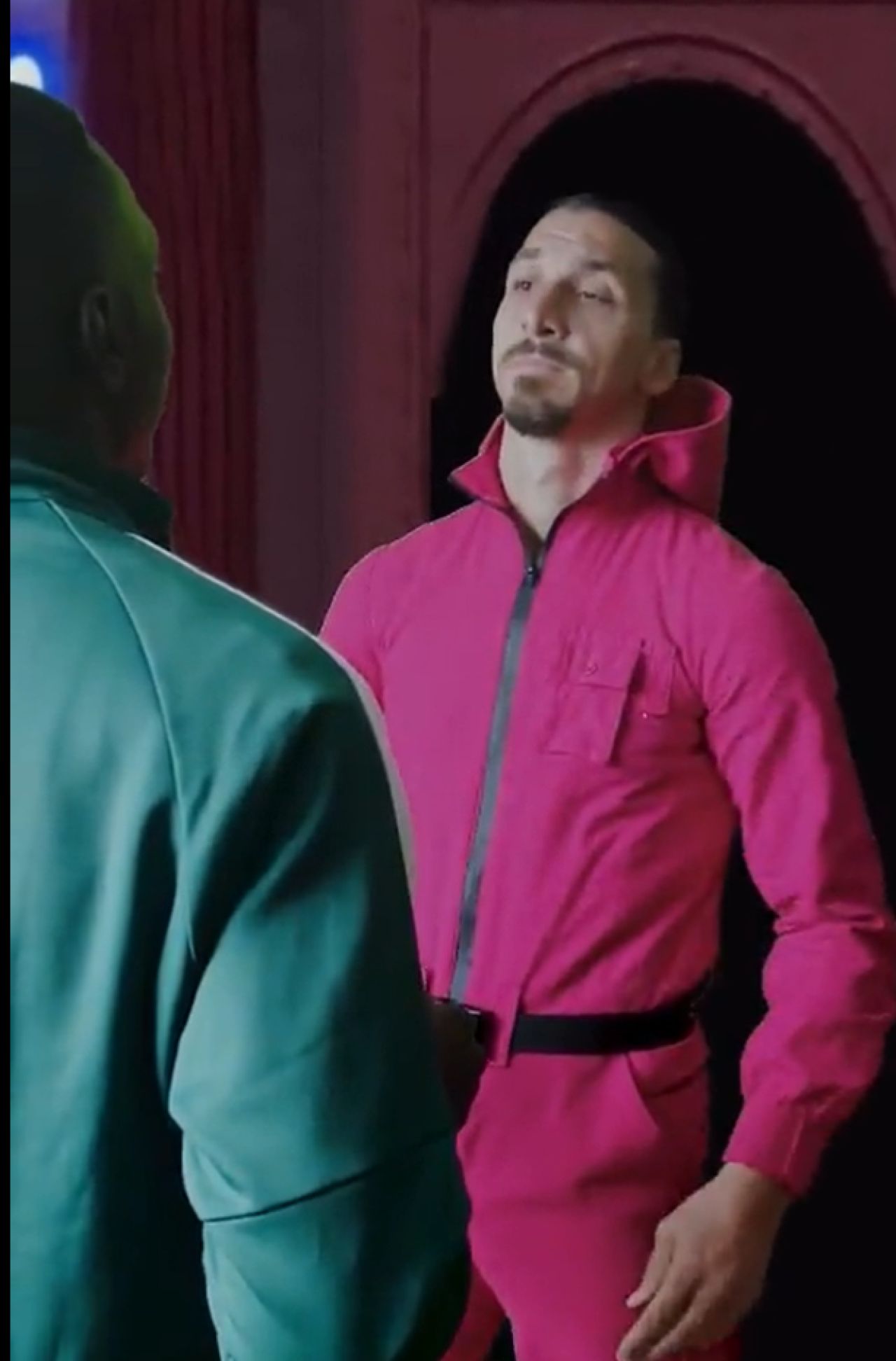De Zlatan nu se trece! A recreat o scenă din Squid Game alături de cel mai cunoscut om de pe TikTok: Khaby Lame _7